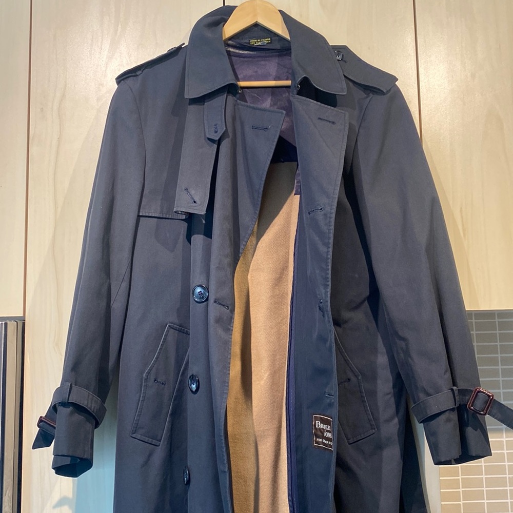 Bradley Jones Trench coat with inner shell